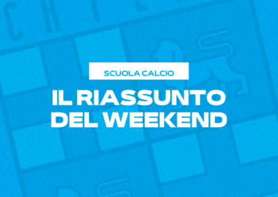 Riassunto weekend Scuola calcio